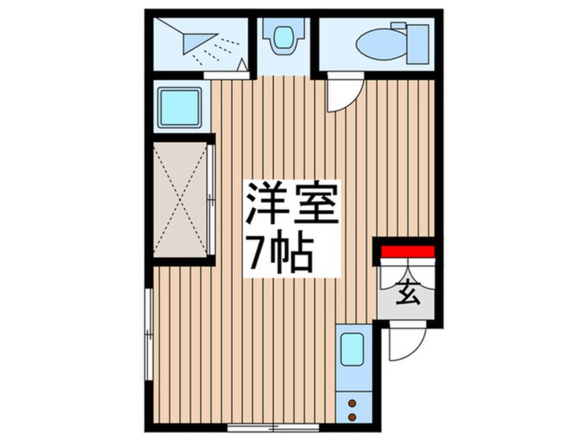 間取図 くぼみアパートメント