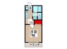 ソレジオＮ 1Kの間取り