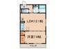 セジュール西台５ 1LDKの間取り