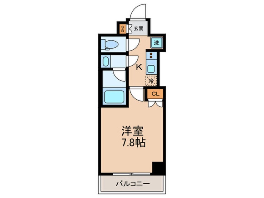 間取図 REGALIZ用賀