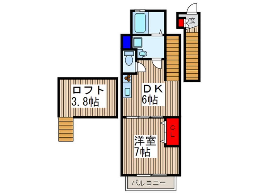 間取図 グランシャリオＮ