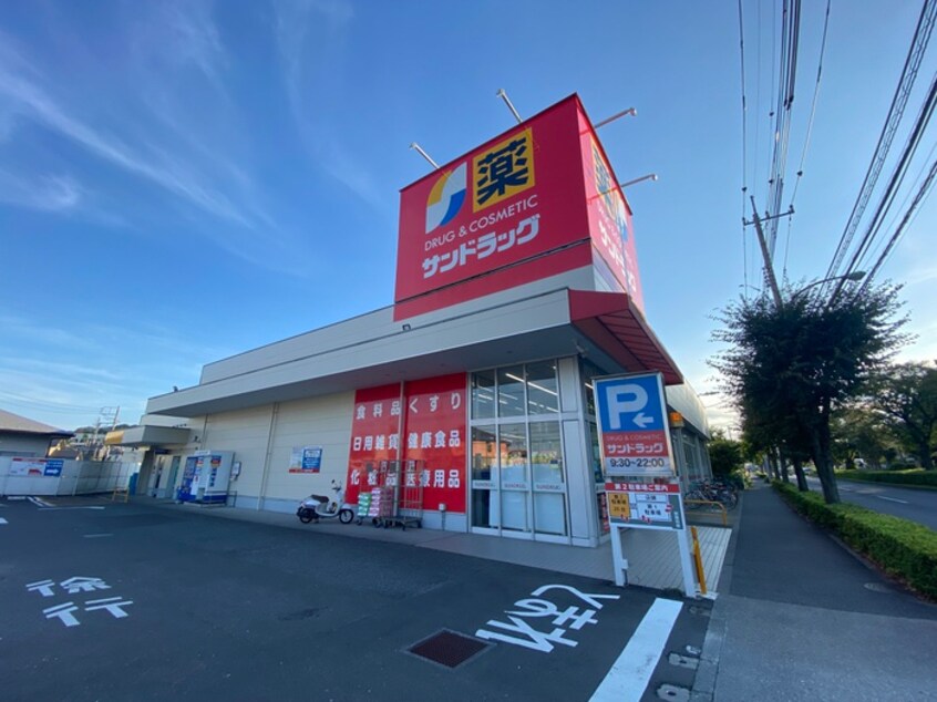 サンドラッグ 和田店(ドラッグストア)まで850m グリーンハイツ