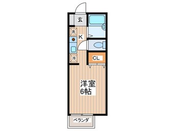 間取図 ドルフ北烏山Ａ