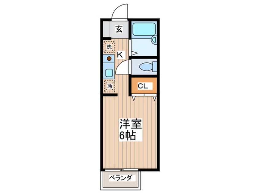 間取図 ドルフ北烏山Ａ