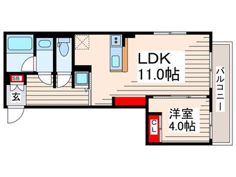 間取図 グランウエスト