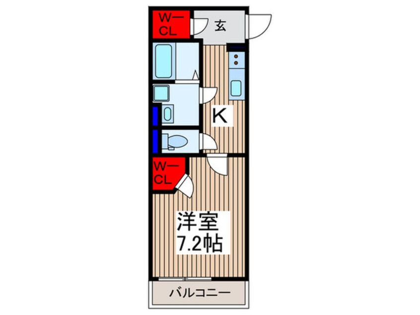 間取図 リブリ岩槻