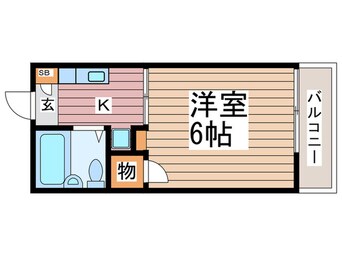 間取図 第３谷塚ハイツ