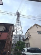 室内からの展望 第３谷塚ハイツ