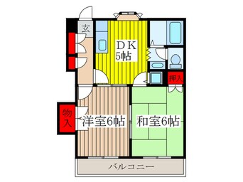 間取図 ピソ・デ・モノ