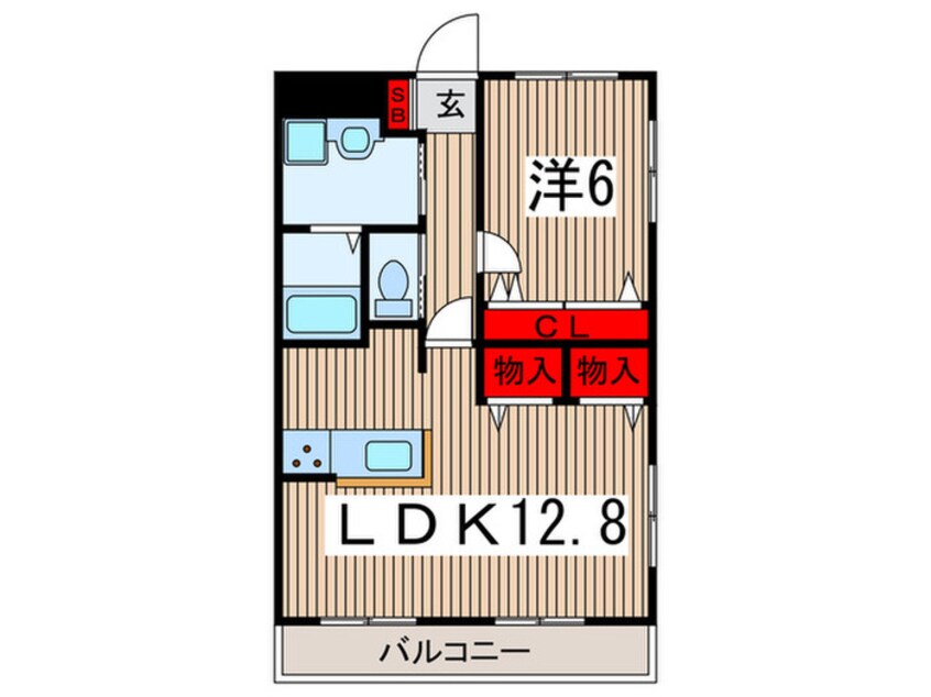 間取図 ユーネットⅢ