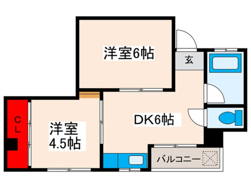 間取図 東栄マンション