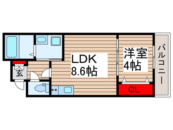 間取り図 ポラリア松戸