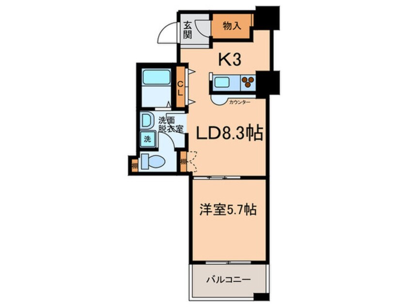 間取図 ﾘﾊﾞ-ｼﾃｨ21ｲ-ｽﾄﾀﾜ-ｽﾞⅡ