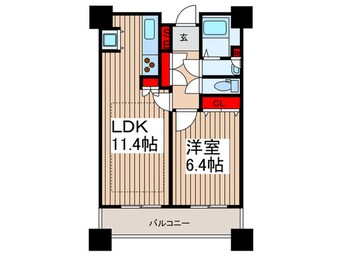 間取図 ﾘﾊﾞ-ｼﾃｨ21ｲ-ｽﾄﾀﾜ-ｽﾞⅡ