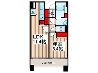間取図 ﾘﾊﾞ-ｼﾃｨ21ｲ-ｽﾄﾀﾜ-ｽﾞⅡ