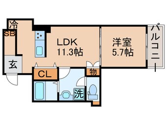 間取図 ﾘﾊﾞ-ｼﾃｨ21ｲ-ｽﾄﾀﾜ-ｽﾞⅡ