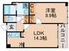 ﾘﾊﾞ-ｼﾃｨ21ｲ-ｽﾄﾀﾜ-ｽﾞⅡ 1LDKの間取り