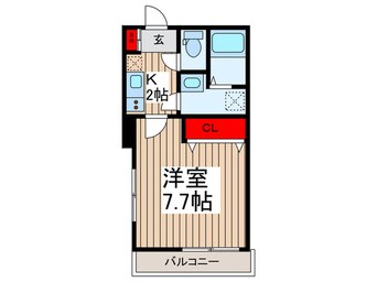 間取図 MELDIA南与野Ⅳ