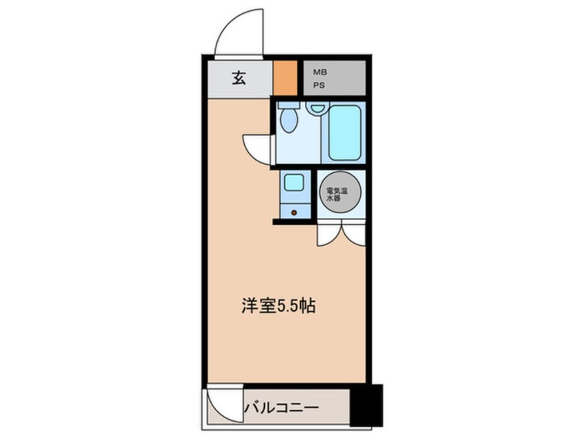 間取図 ラフィネお茶の水（408）