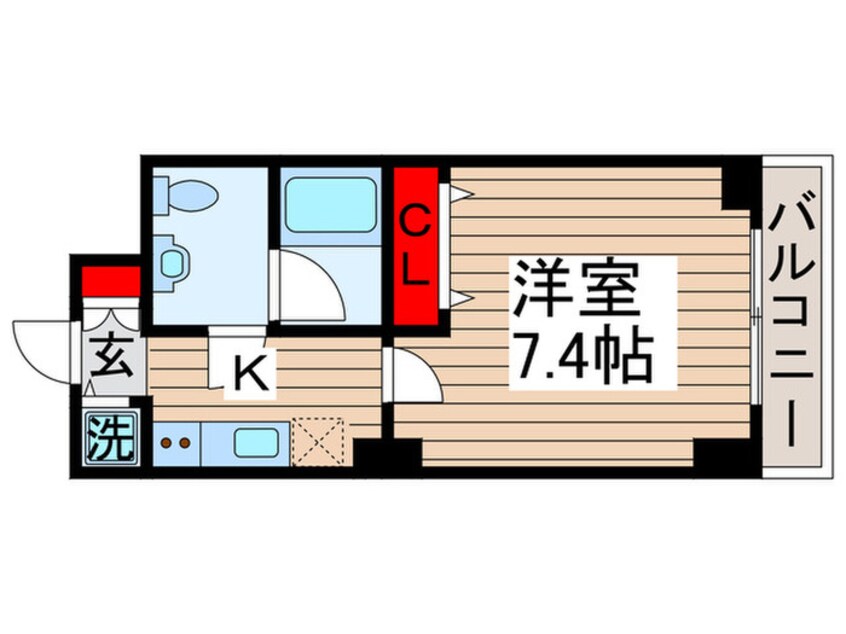 間取図 南海サザンコート行徳