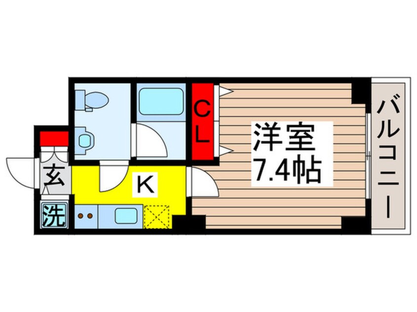 間取図 南海サザンコート行徳