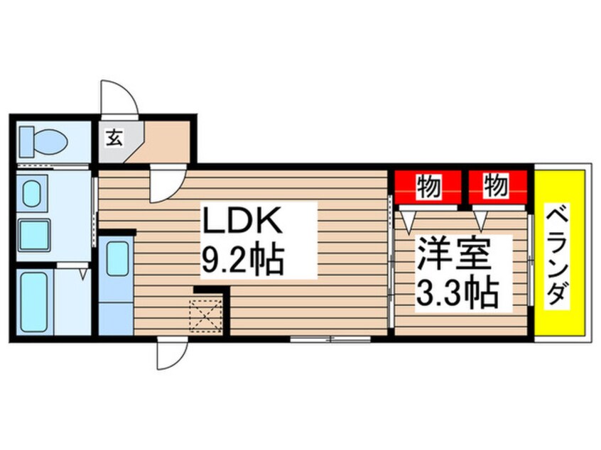 間取図 メゾン・ボーテ