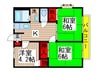 グリ－ンプラザＡ 3Kの間取り