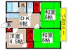 グリ－ンプラザＡ 3DKの間取り