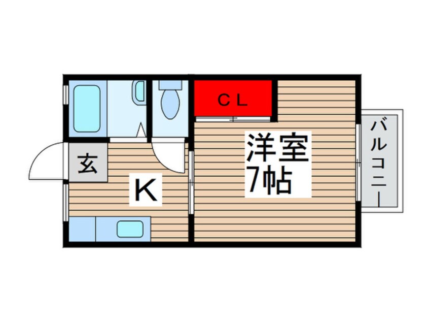 間取図 サンシティ梅郷