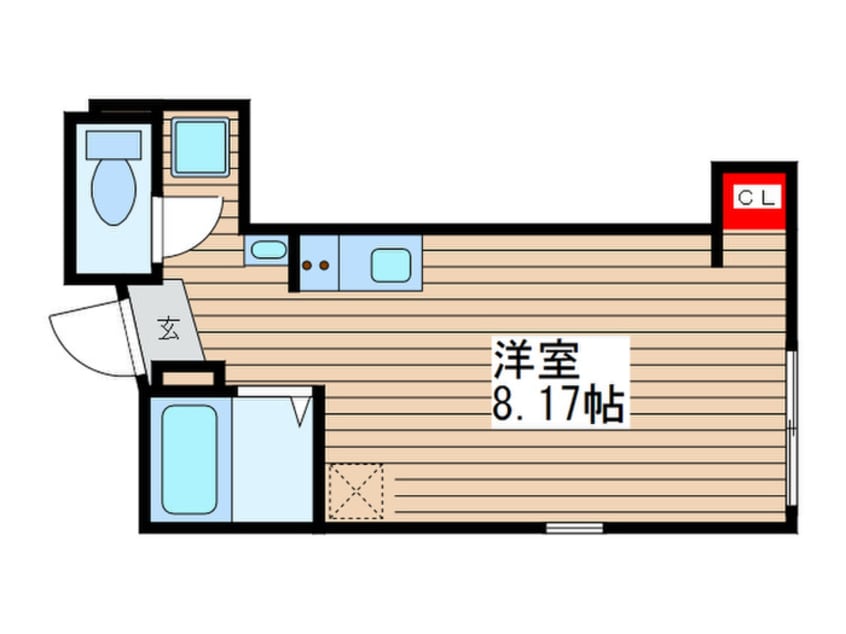 間取図 グランクオール八広