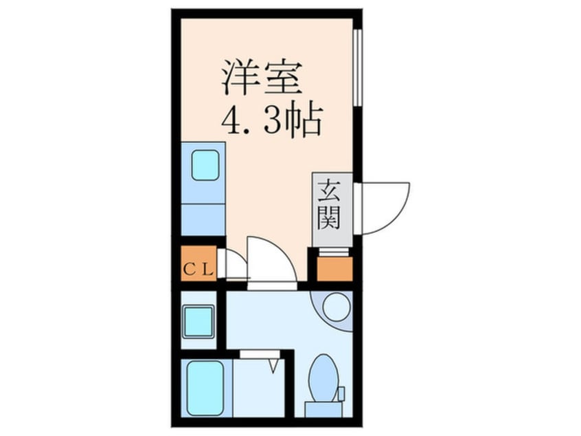 間取図 Arrowsal EBISU-MINAMI