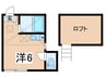 能見台アンネリーゼ 1Rの間取り