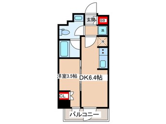 間取図 ウエリスアーバン錦糸町