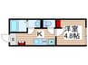 カインドネス京成小岩 1Kの間取り