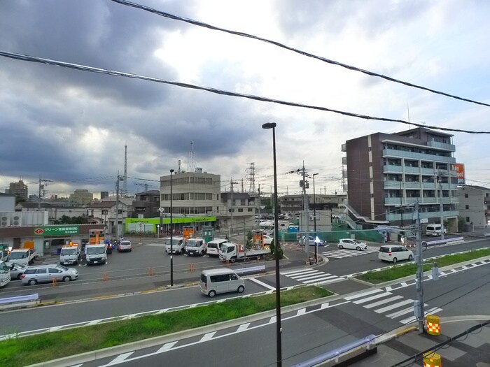 室内からの展望 ペアパレス六町２号館