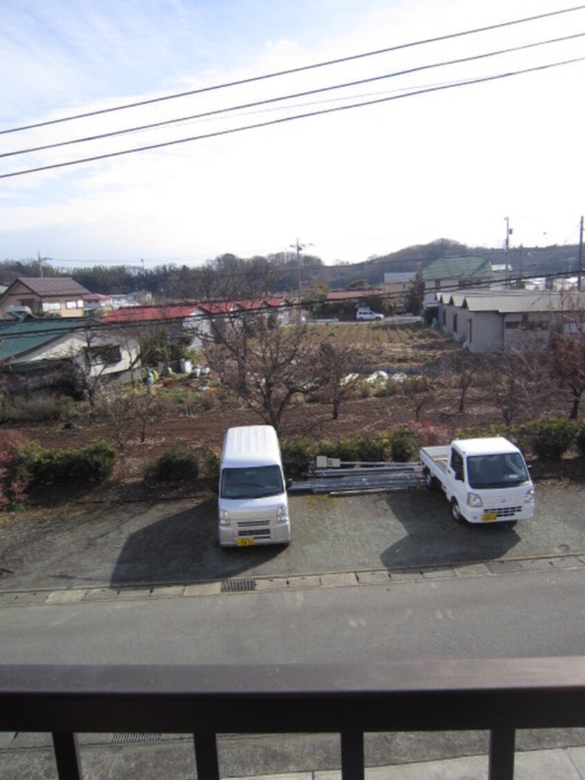 室内からの展望 政海ハイツ