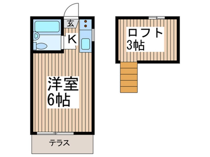 間取図 ロフティドリームＮＯ.２