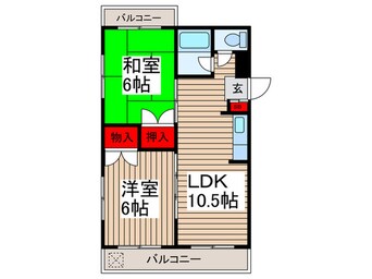 間取図 カーサ吉川