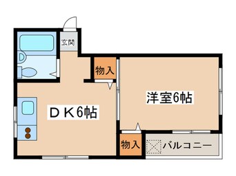 間取図 テム下北沢