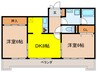 ARK`J 2DKの間取り