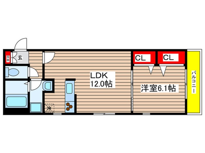 間取り図 メゾンシャルム