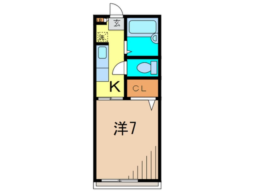 間取図 ピコハウスⅠ