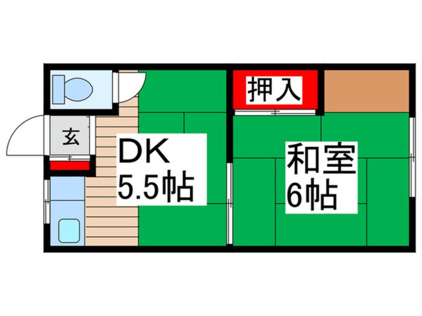 間取図 藤マンション