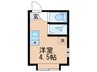 ア－バンプレイス高田馬場Ａ 1Rの間取り
