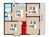 サト－ヒルズ 3DKの間取り