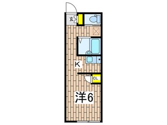 間取図 能見台ロイヤルコート