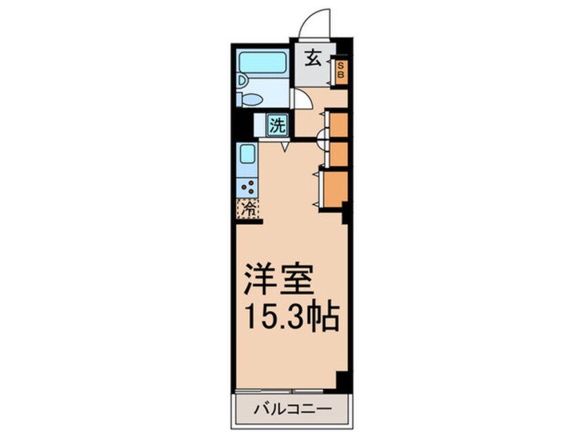 間取図 アクティ目黒駅前１号棟