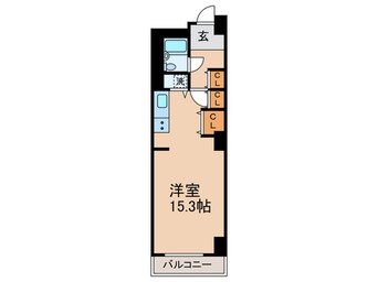 間取図 アクティ目黒駅前１号棟