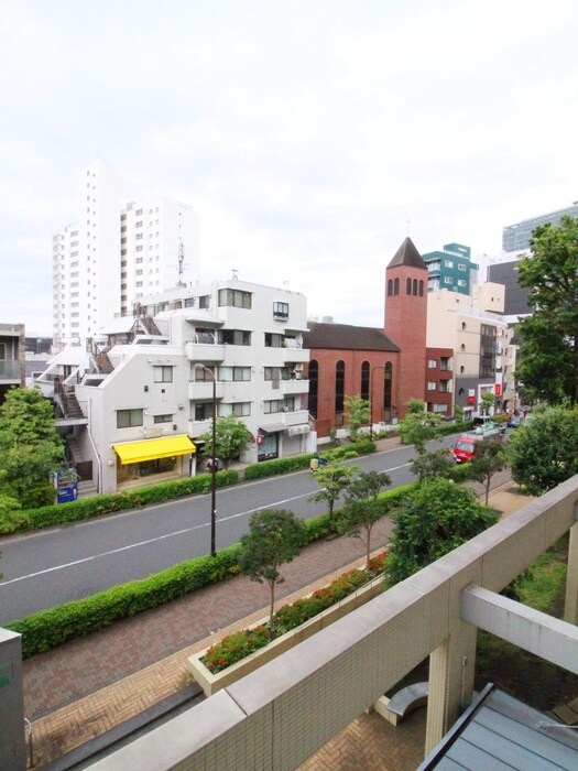 室内からの展望 アクティ目黒駅前１号棟