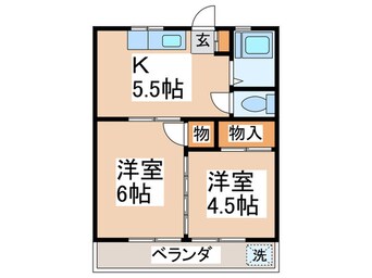 間取図 英進ハイツ